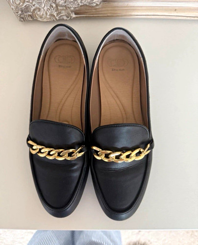 Dune women black leather - dune,