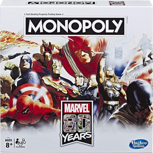 Monopoly marvel 80th birthday - monopoly,