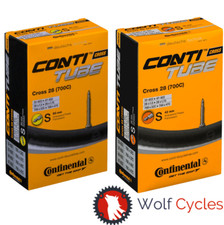 1-4x Continental Cross 28 700 x 32-47c Bike Inner Tubes 42mm / 60mm Presta Valve