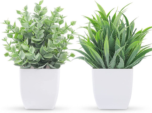 Pack small fake plants - 2,