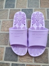 Massage Women's Purple Flip Flops Size UK 5.5