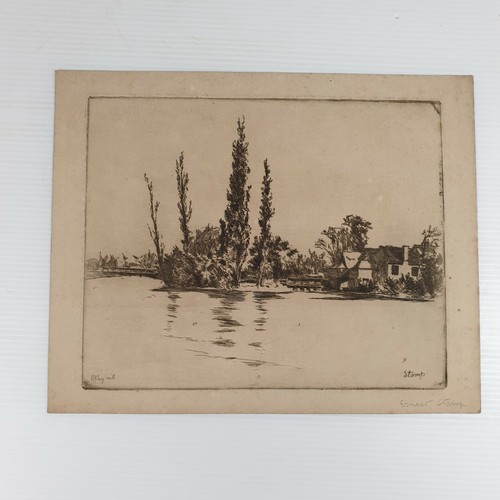Ernest stamp vintage signed - stamp,