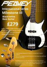 Peavey milestone iii bass - peavey,