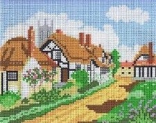 English country village - country,