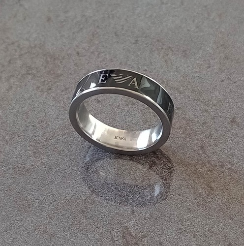 Emporio armani ring stainless - armani,