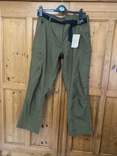 Womens Hi Gear Nebraska II Khaki Green Trousers Quick Dry Fabric Size 14R TR3.