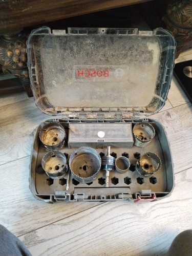 Bosch hole saw kit wood - saw,