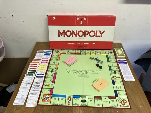 Waddingtons monopoly board - waddingtons,
