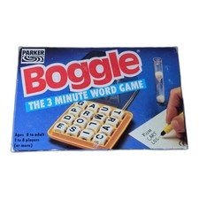 Boggle The 3 Minute Word Game
