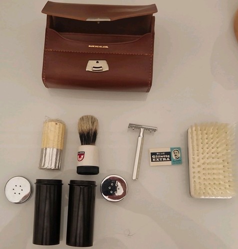 Vintage travel shaving - vintage,