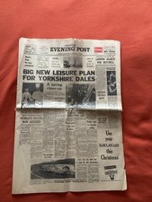 Kray Twins Mitchell Search Yorkshire Post December 15 1966 Original Newspaper 