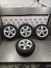 MERCEDES SLK R170 ALLOY WHEELS + TYRES SET OF FOUR 16"INCH 205/55/16 + 215/55/16