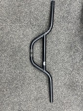 Haro cruiser bmx bars black 67cm wide 13cm rise 22.2mm dia mid school