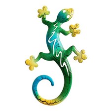 Metal lizard wall decor - lizard,