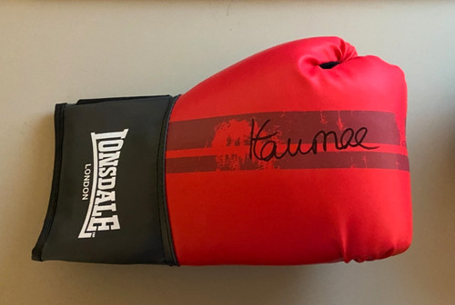 Moses itauma signed boxing - signed,