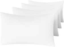 White Pillow Cases Set of 4