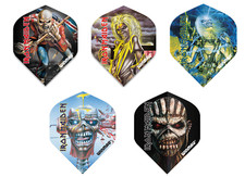 WINMAU IRON MAIDEN ROCK LEGENDS STANDARD SHAPE DART FLIGHTS 