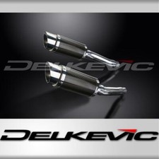 YAMAHA TRX850 1995-1999 200mm ROUND CARBON  SILENCER EXHAUST KIT