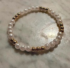 Pearl Bracelet White