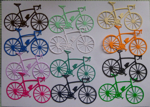 Mixed die cut racing - 12,