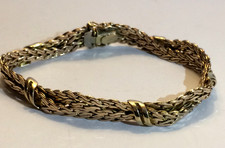 9CT YELLOW GOLD HEAVY KNOT &