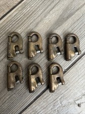 7 X ANTIQUE BRASS SAILBOAT