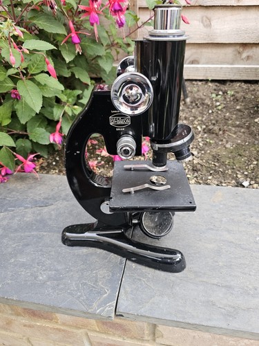 Beck model black microscope - model, 47