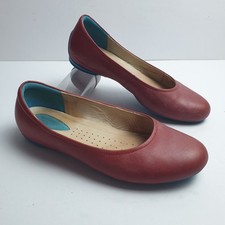 Ecco Flat Shoes  Size UK 5 EU39  Angel Raspberry Red Ballet Pumps Ballerina