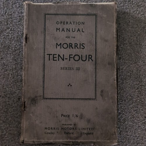 Morris ten four original - morris, ten-four