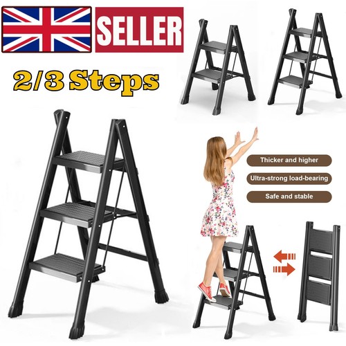 Folding step ladder - folding, safety