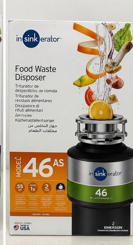 New insinkerator 46as food - new,