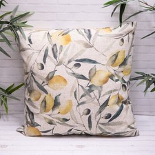 Lemon & Olive Fruit Cushion