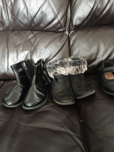 Girls size and boots - and,