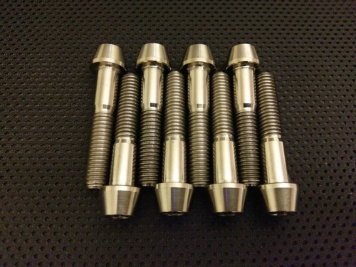Titanium caliper bolt kit