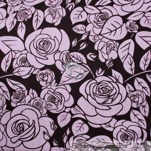 Boneful fabric cotton brown - fabric,