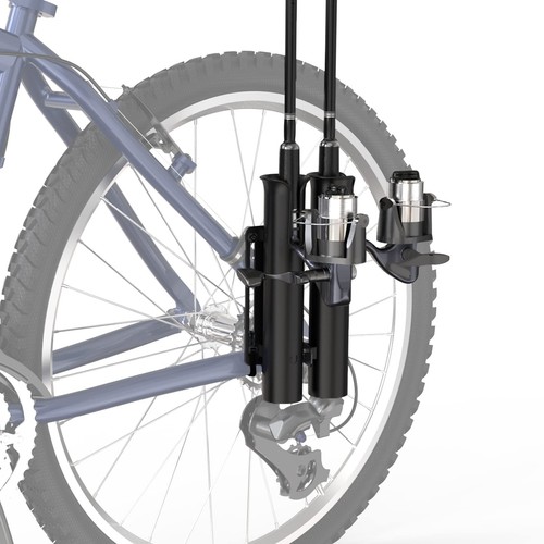 Fishing rod holder secures - fishing,