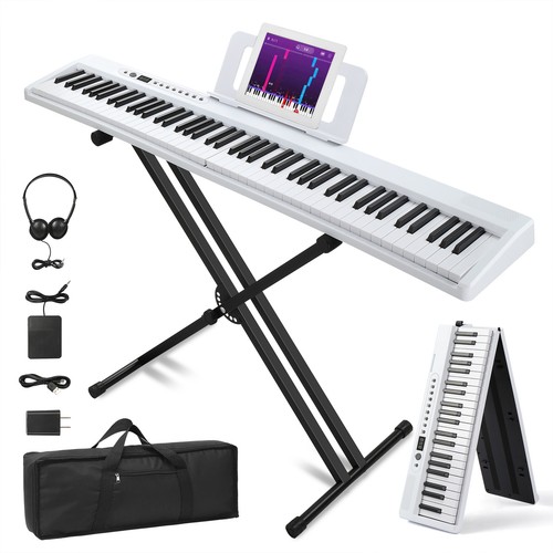 Glarry foldable note - 32-note, 88