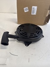 Pull Start Starter Recoil Black Fit For Sabo Turbostar 43-4 Lawnmower 3.5PS New