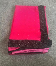 Beautiful bright pink saree