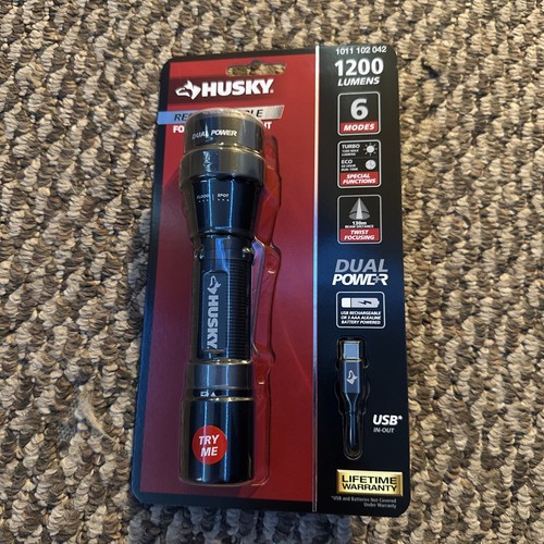 Husky 1200 lumens - husky, rechargeable