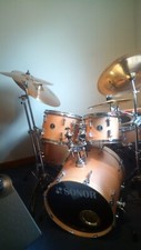 Sonor Force 1007 natural Acoustic drumkit with extras