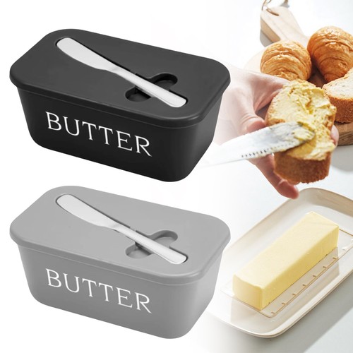 Butter dish box storage tray - butter,