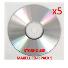 Maxell CD-R 5 Discs in Sleeves