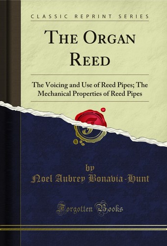 The organ reed - the, voicing