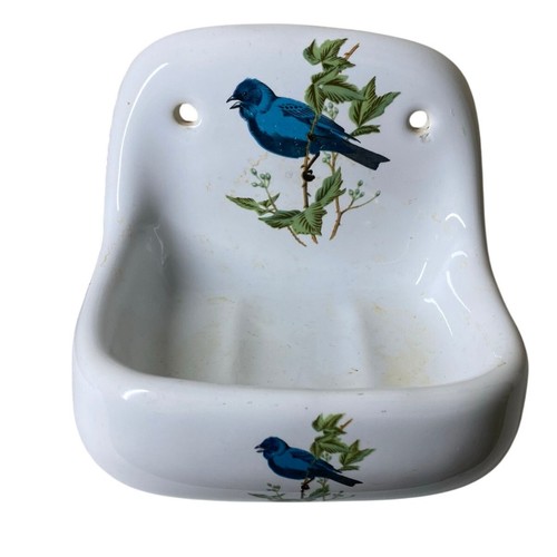 Vintage soap dish - soap, porcelain