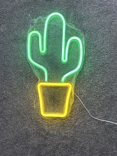 New led neon cactus light - ,