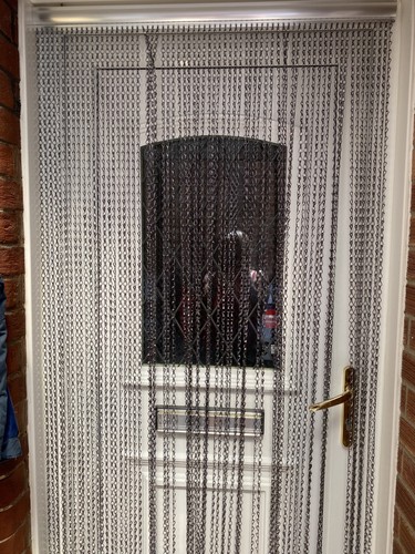 Aluminium chain door curtain - door,