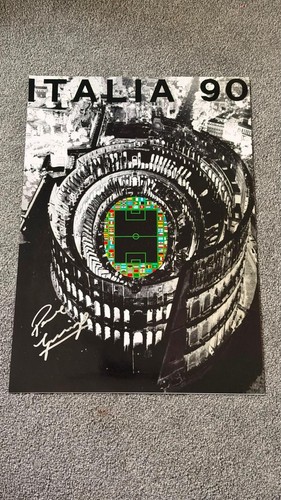 Paul gascoigne signed - gascoigne,