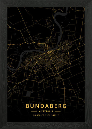 Bundaberg australia framed - australia,