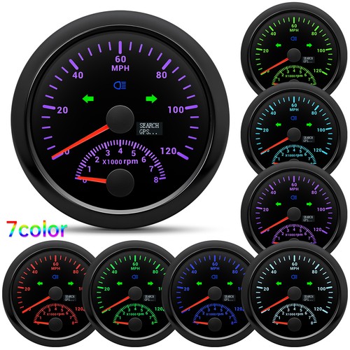 85mm marine gps speedometer - gps,